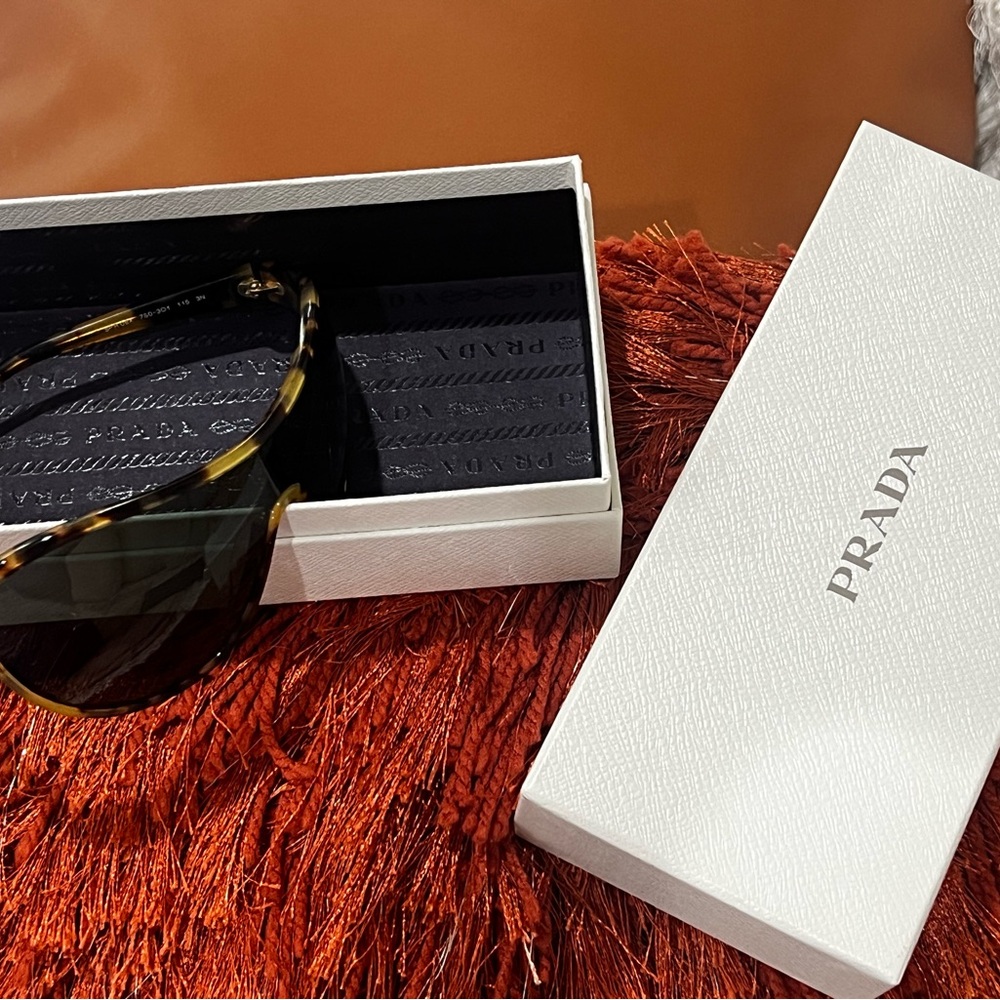 Prada Sunglasses Frames Tartarug (lenses verdeCR) - Picture 9 of 11